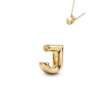 WEIMU Ciondolo a forma di lettera in oro 925, per bracciali, ciondoli a forma di perline, compatibile con braccialetti e collane europei per donne, m, Argento sterling, Zirconia cubica