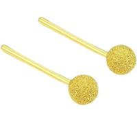 WEIMU Orecchini da donna in argento 999, orecchini in argento 999: 3/4/5 mm, orecchini ipoallergenici, anti-ossidazione, confezione elastica, M, Argento sterling, No