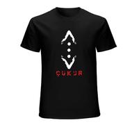 Weinafang Cukur (Çukur) Turkish Movie Short Sleeve Men T Shirt Black XXL