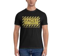 Weinafang Fac51 The Hacienda Relaxed Fit T-Shirt Designer T Shirt Men Graphics T-Shirts Man Black XXL