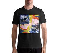 Weinafang Man's The Moody Blues Days of Future Passed Sports Sunscreen T-Shirt Mens Man Black 3XL