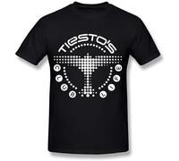Weinafang Men's Tiesto Launches The Clublife in Ear Headphones Series T Shirt Black 3XL