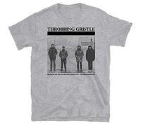 Weinafang Throbbing Gristle Berlin T-Shirt Mens Man Grey S