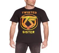 Weinafang Twisted Sister You Can't Stop Rock'N'Rol Men's T Shirt Black M