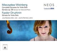 Weinberg/Druzhinin - Cl Pno Son/Va Son 1/3 (2 CD)