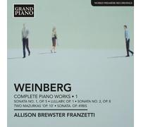 Weinberg Mieczysla - Opere Per Pianoforte (Integrale), Vol.1