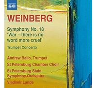 Mieczyslaw Wein Weinberg: Symphony No. 18, 'War - There Is No Word More Cru (CD)