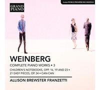 Weinberg Mieczyslaw - Complete Piano Works Vol. 3