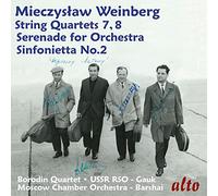 Borodin Quartet Mieczyslaw Weinberg: String Quartets Nos. 7 & 8, Serenade O (CD)