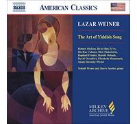 Weiner Lazar - The Art Of Yiddish Song