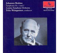 Weingartner,Felix - Brahms: Symphonies Nos. 1 & 2