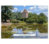 Weinheim im Herzen der Bergstraße (Wandkalender 2027 DIN A3 quer), CALVENDO Mona