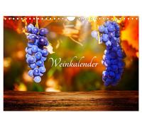 Weinkalender (Wandkalender 2027 DIN A4 quer), CALVENDO Monatskalender