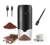Weinsamkeit Macinacaffè Elettrico, Coffee Grinder Portatile con Macina Conica in Ceramica USB Ricaricabile Macina Caffe Granulometria Regolabile Una Inizio Chiave Macinino Caffè per Casa, Ufficio