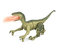 Weinsamkeit Regalo Dino telecomandato per bambini, Camminando e Ruggendo Dinosauro Giocattolo Realistici con Suoni Ruggenti e Luce LED,Dinosauro Robot Regalo per Bambini Ragazzi Ragazze 3-12 Anni (B)