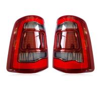WEINUANXIN Auto Indicatori Direzione Per Dodge Per Ram 2008-2019 Lampada Coda Lampade Indicatori Direzione Luci Posteriori Fanale Posteriore Auto Gruppi Ottici(Red Cover)