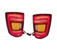 WEINUANXIN Auto Indicatori Direzione Per Dodge Per Ram 2008-2019 Lampada Coda Per Auto Lampade Indicatori Direzione Luci Posteriori Fanale Posteriore Gruppi Ottici(Smorked Euro Version)