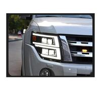 WEINUANXIN Auto Indicatori Direzione Per Pajero V97 V93 2006-2021 V95 B87 DRL Indicatori Direzione Fascio Alto Angelo Occhio Lente Proiettore Testa Della Lampada Faro Montaggio Faro Auto(RHD)