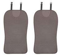 WEINUANXIN Copri-Sedile Auto per Toyota per Corolla per Prius per Yaris per Rav4 per CHR per Aygo per Hilux per Raize Coprisedile per Auto Cuscino per Schienale(Marrone,2pcs Back)