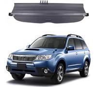 WEIQQI Copertura Bagagliaio Posteriore per Subaru Forester 2008-2012, Copribagagliaio Retrattile Resistente ai Raggi UV Tronco Privacy Cappelliera