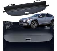 WEIQQI Copertura Bagagliaio Posteriore per Subaru Outback 2020 2021 2022 2023 2024, Copribagagliaio Retrattile Resistente ai Raggi UV Tronco Privacy Cappelliera