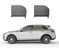 WEIQQI Tendine Parasole Auto per Ford Puma 2019-2023, Protezione Solare Finestrino Laterale Zanzariera Ventilata Tendine per Finestrini Auto, B/Rear-Window