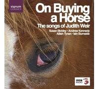 Judith Weir On Buying a Horse (CD) Album