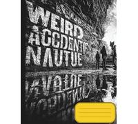Weird Accident of Nature: Premium Black-and-White 8.5 x 11 inches Journal II 110 Lined Pages with Slim Margins II Edgy Notebook for School, Office, Leisure & Private Joke Gifts