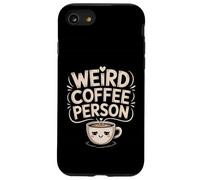 Weird Coffee Person Brew Caffeine Bewer Barista - Custodia per iPhone SE (2020) / 7/8