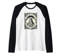 Weird Hill to Die on Ma almeno Sei Dead Pun Vintage Maglia con Maniche Raglan