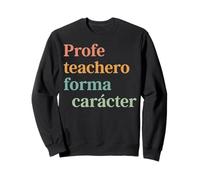 Weird Teacher Build Character Classroom Humor Quote Felpa