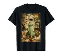 Weirdcore Fashion Surreale Vintage Collage Chi Sono io Maglietta
