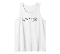 Weirdo Punk Dark Emo Divertente Musica Heavy Rock Goth Canotta