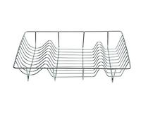 Weis 10301 - Scolapiatti in Acciaio Inox, Argento, 45 x 35 x 10 cm