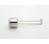 Weis 13406 di tè brueher Diametro 7 cm, Acciaio Inox, Argento, 18 x 7 x 7 cm