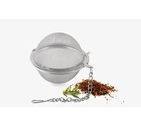 Weis infusore per tè a Sfera 5,5 cm, in Acciaio Inox, Argento, 13 x 5.5 x 5.5 cm