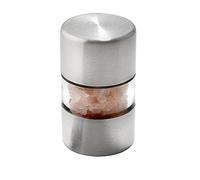 Weis Macina Sale Mini in Acciaio Inox, Argento/Trasparente, 4 x 4 x 5 cm
