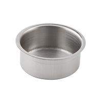 Weis Night Light Ciotole Set 4 Pezzi, in Acciaio Inox, Argento, 4 x 4 x 1.8 cm