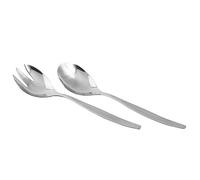 Weis Posate da Insalata 20 cm, Acciaio Inox, Argento, 20 x 5 x 5 cm