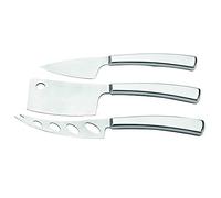 Weis Set di coltelli da formaggio in acciaio inox, argento, 21 x 10 x 10 cm