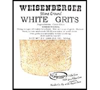 Weisenberger Grane bianche macinate a pietra, autentiche, vecchio stile, stile meridionale, prodotto locale del Kentucky, prodotto fiero del Kentucky, non OGM, graniglia di farina di mais macinata