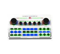 WEISHENG Scheda audio dal vivo, per cantare dal vivo su cellulare e PC, trasmissione digitale OTG senza perdita X50, per registrazione su PC e computer, scheda audio per prestazioni migliorate