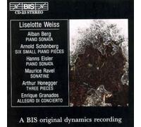 WEISS 20th Century Piano (Weiss) (CD) Album