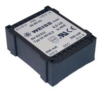 Weiss Elektrotechnik 83/235 Trasformatore per PCB 1x230V 2x12V/AC 6VA 250mA
