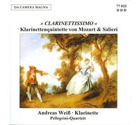 Weiss/Pellegrini Quartett Mozart/Salieri: Clarinet Quintets (CD)