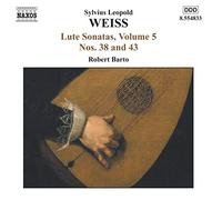 Weiss Silvius Leopol – Sonate per liuto (Integrale) Vol. 5 – NAXOS