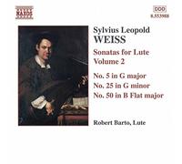 Silvius Leopold Weiss Sonatas for Lute - Volume 2 (CD) Album