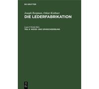 Weiss- Und Sämischgerbung (Copertina rigida)