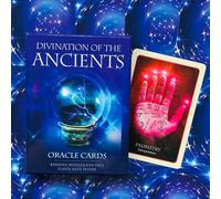 Weissagung Der Antichi Carte Oracle Deck Blauer Angelo B.Meiklejohn-Free Nuovo
