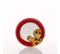 Weissestal art. 700732011 set 6 piatti dolce/pane dia.18cm Sweet Natale